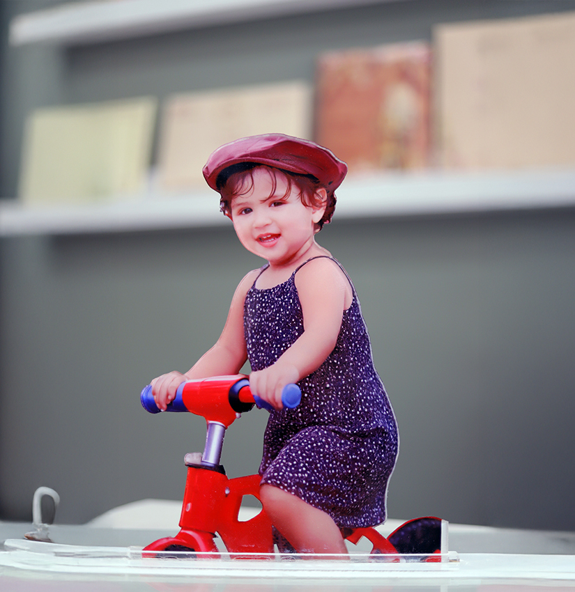 Photo Cutout Baby Girl
